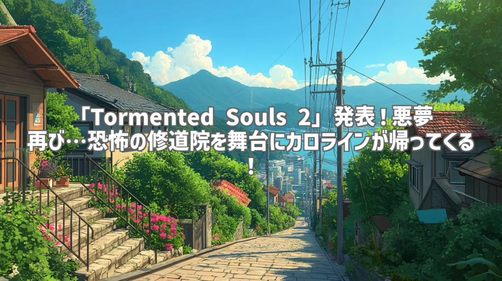 「Tormented Souls 2」発表！悪夢再び…恐怖の修道院を舞台にカロラインが帰ってくる！