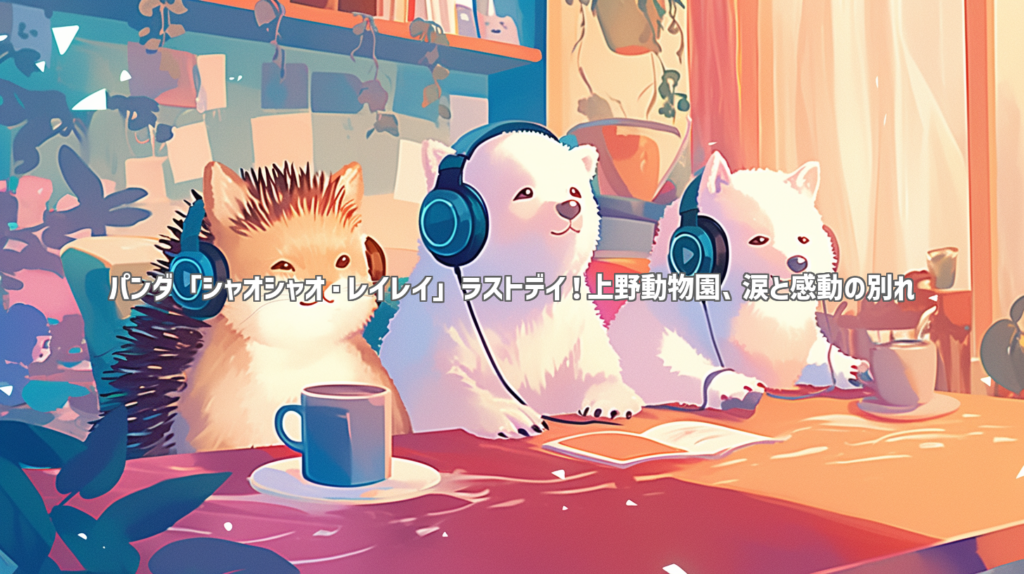 パンダ「シャオシャオ・レイレイ」ラストデイ！上野動物園、涙と感動の別れ