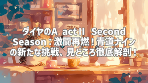 ダイヤのA actⅡ Second Season：激闘再燃！青道ナインの新たな挑戦、見どころ徹底解剖！