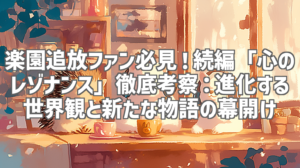 楽園追放ファン必見！続編「心のレゾナンス」徹底考察：進化する世界観と新たな物語の幕開け
