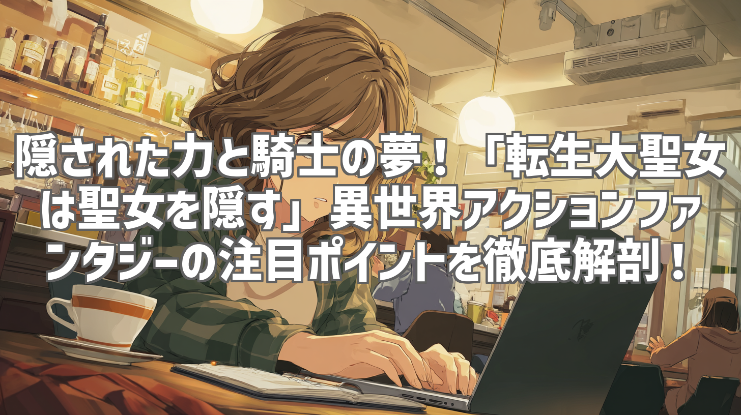 隠された力と騎士の夢！「転生大聖女は聖女を隠す」異世界アクションファンタジーの注目ポイントを徹底解剖！