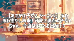 【おでかけ子ザメ シーズン2】ふわふわ癒やし再来！可愛さ満点の子ザメちゃん、今度はどこへお出かけ？