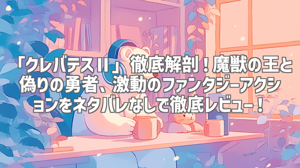 「クレバテスⅡ」徹底解剖！魔獣の王と偽りの勇者、激動のファンタジーアクションをネタバレなしで徹底レビュー！
