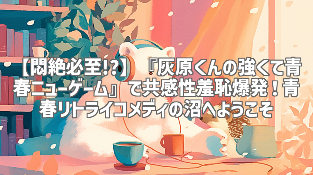 【悶絶必至!?】『灰原くんの強くて青春ニューゲーム』で共感性羞恥爆発！青春リトライコメディの沼へようこそ