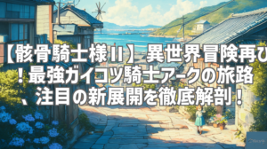 【骸骨騎士様Ⅱ】異世界冒険再び！最強ガイコツ騎士アークの旅路、注目の新展開を徹底解剖！