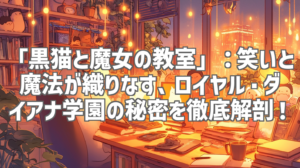 「黒猫と魔女の教室」：笑いと魔法が織りなす、ロイヤル・ダイアナ学園の秘密を徹底解剖！