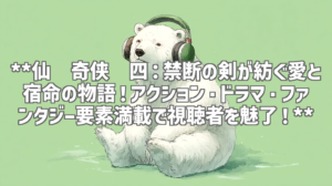 **仙剑奇侠传四：禁断の剣が紡ぐ愛と宿命の物語！アクション・ドラマ・ファンタジー要素満載で視聴者を魅了！**