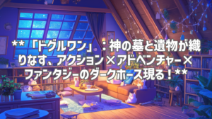 **「ドグルワン」：神の墓と遺物が織りなす、アクション×アドベンチャー×ファンタジーのダークホース現る！**