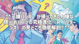 **「嫌パンR」が帰ってきた！嫌な顔×おパンツの究極進化…R（リターンズ）の見どころ徹底解剖！**