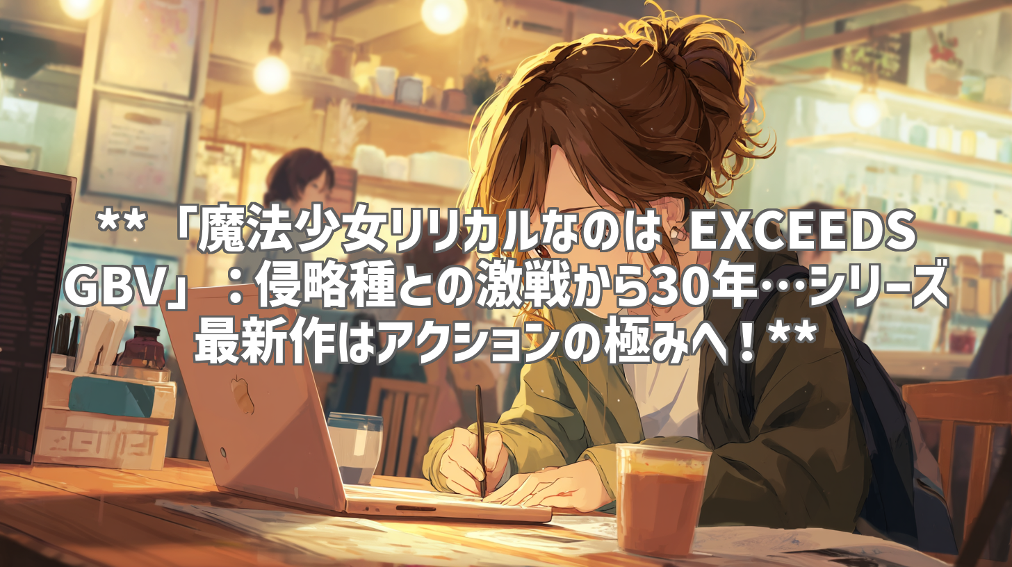 **「魔法少女リリカルなのは EXCEEDS GBV」：侵略種との激戦から30年…シリーズ最新作はアクションの極みへ！**
