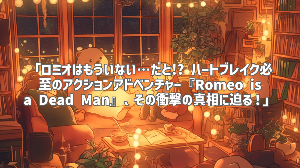 「ロミオはもういない…だと!? ハートブレイク必至のアクションアドベンチャー『Romeo is a Dead Man』、その衝撃の真相に迫る！」