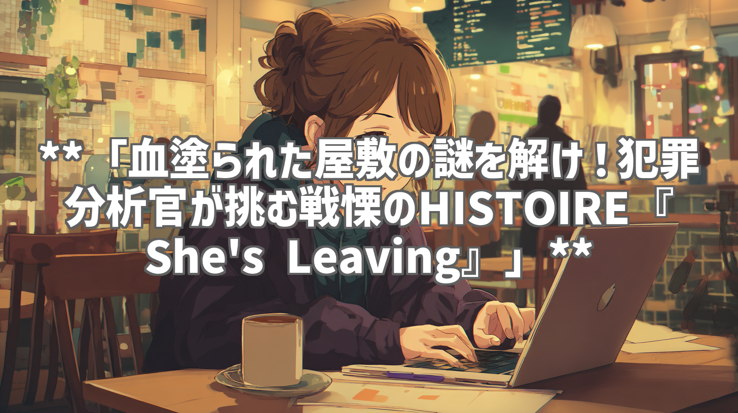 **「血塗られた屋敷の謎を解け!犯罪分析官が挑む戦慄のHISTOIRE『She's Leaving』」**
