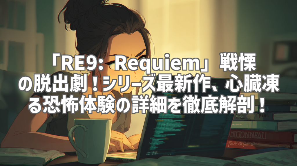 「RE9: Requiem」戦慄の脱出劇！シリーズ最新作、心臓凍る恐怖体験の詳細を徹底解剖！