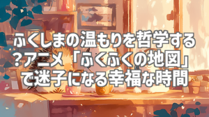 ふくしまの温もりを哲学する？アニメ「ふくふくの地図」で迷子になる幸福な時間