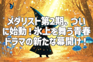 メダリスト第2期、ついに始動！氷上を舞う青春ドラマの新たな幕開け！