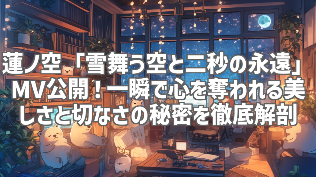 蓮ノ空「雪舞う空と二秒の永遠」MV公開！一瞬で心を奪われる美しさと切なさの秘密を徹底解剖