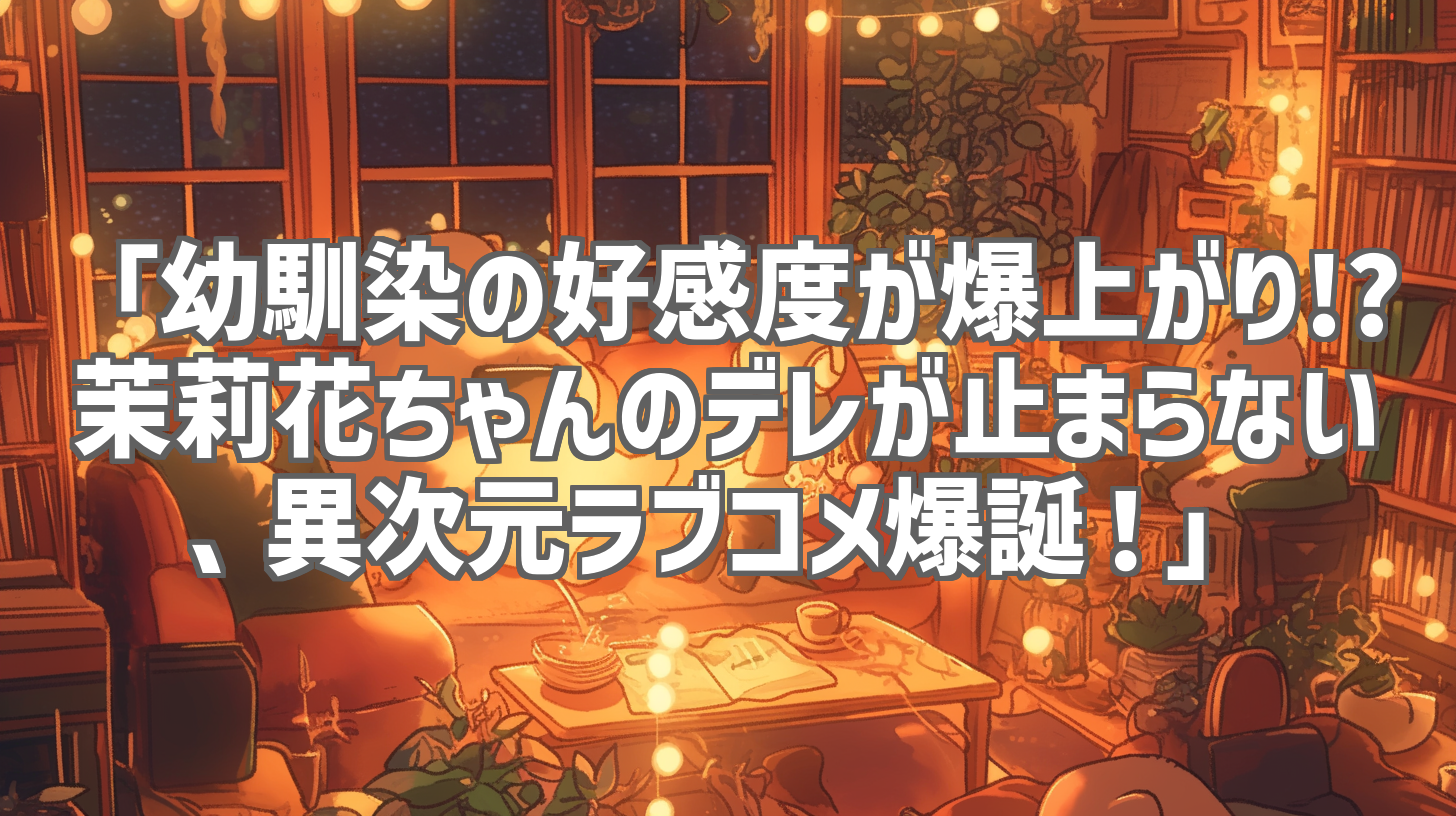 「幼馴染の好感度が爆上がり!? 茉莉花ちゃんのデレが止まらない、異次元ラブコメ爆誕！」