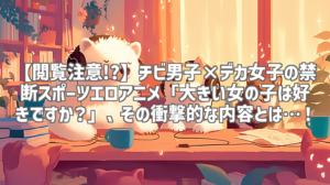 【閲覧注意!?】チビ男子×デカ女子の禁断スポーツエロアニメ「大きい女の子は好きですか？」、その衝撃的な内容とは…！
