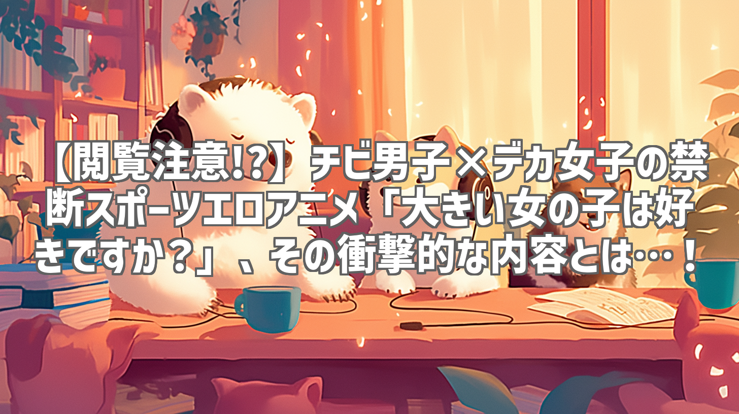 【閲覧注意!?】チビ男子×デカ女子の禁断スポーツエロアニメ「大きい女の子は好きですか？」、その衝撃的な内容とは…！