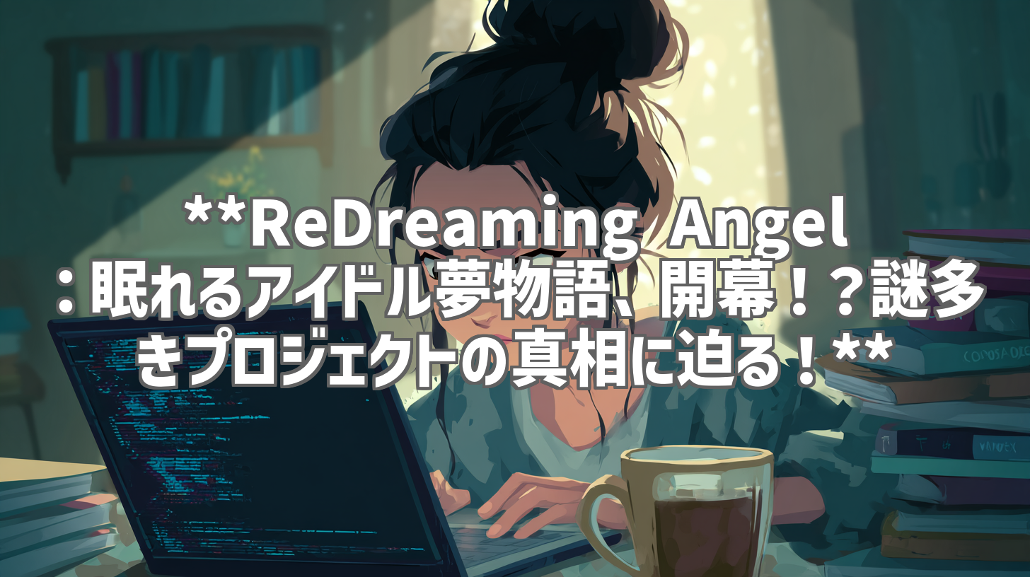 **ReDreaming Angel：眠れるアイドル夢物語、開幕！？謎多きプロジェクトの真相に迫る！**