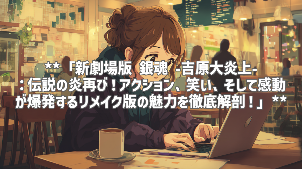 **「新劇場版 銀魂 -吉原大炎上-：伝説の炎再び！アクション、笑い、そして感動が爆発するリメイク版の魅力を徹底解剖！」**
