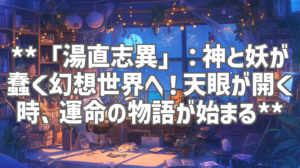 **「湯直志異」：神と妖が蠢く幻想世界へ！天眼が開く時、運命の物語が始まる**