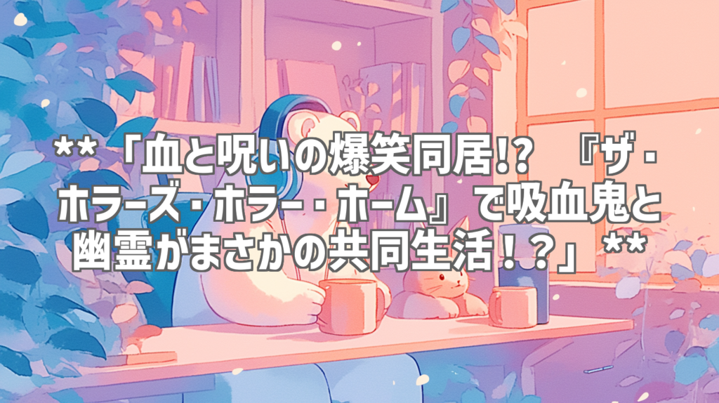**「血と呪いの爆笑同居!? 『ザ・ホラーズ・ホラー・ホーム』で吸血鬼と幽霊がまさかの共同生活！？」**