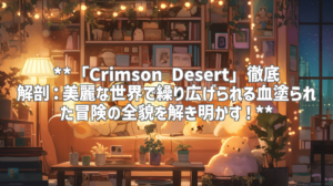 **「Crimson Desert」徹底解剖：美麗な世界で繰り広げられる血塗られた冒険の全貌を解き明かす！**