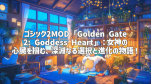 ゴシック2MOD「Golden Gate 2: Goddess Heart」：女神の心臓を掴む、深淵なる選択と進化の物語！