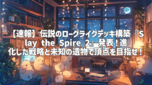 【速報】伝説のローグライクデッキ構築『Slay the Spire 2』発表！進化した戦略と未知の遺物で頂点を目指せ！