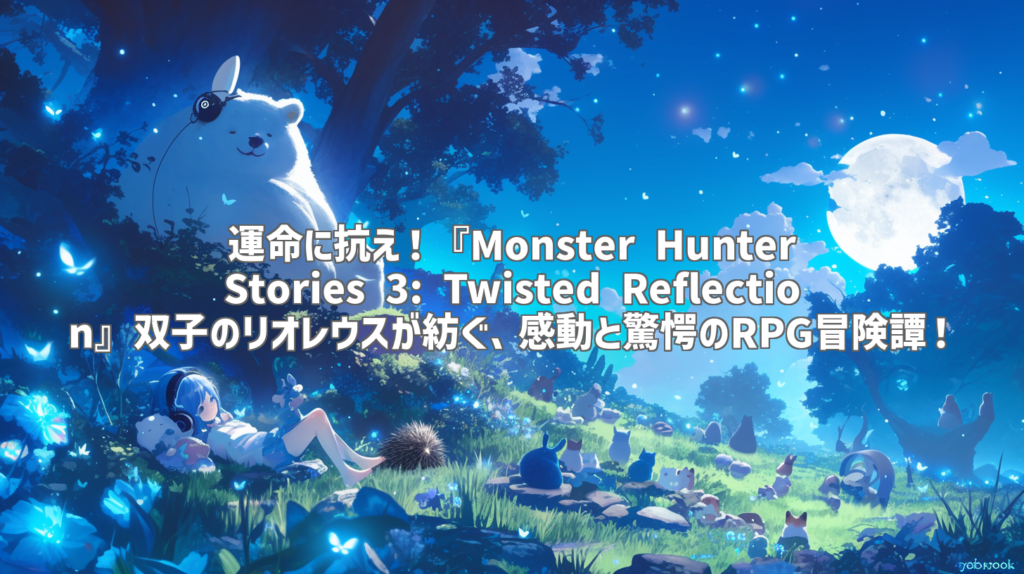 運命に抗え！『Monster Hunter Stories 3: Twisted Reflection』双子のリオレウスが紡ぐ、感動と驚愕のRPG冒険譚！