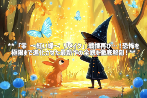 **「零 ～紅い蝶～ リメイク」戦慄再び…！恐怖を極限まで進化させた最新作の全貌を徹底解剖！**