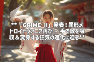 **「GRIME II」発表！異形メトロイドヴァニア再び - 手で敵を吸収＆変身する狂気の進化に迫る**