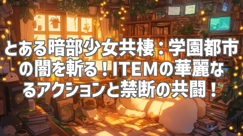 とある暗部少女共棲：学園都市の闇を斬る！ITEMの華麗なるアクションと禁断の共闘！