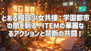 とある暗部少女共棲：学園都市の闇を斬る！ITEMの華麗なるアクションと禁断の共闘！