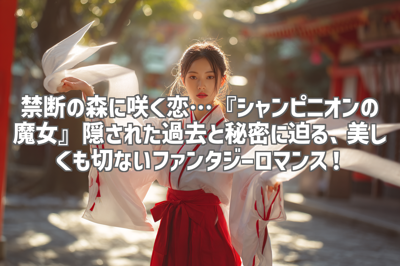 禁断の森に咲く恋…『シャンピニオンの魔女』隠された過去と秘密に迫る、美しくも切ないファンタジーロマンス!