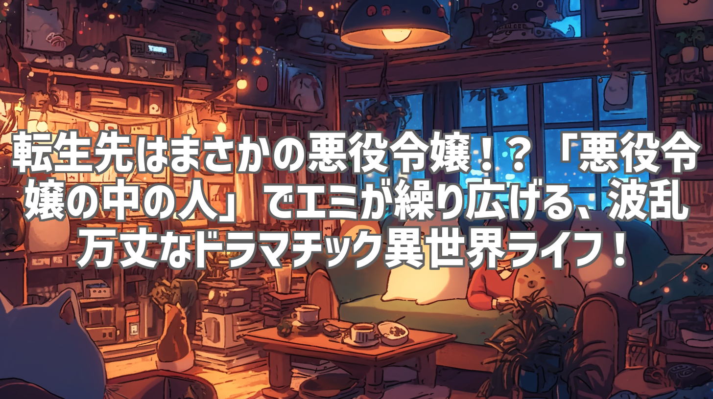 転生先はまさかの悪役令嬢!?「悪役令嬢の中の人」でエミが繰り広げる、波乱万丈なドラマチック異世界ライフ!