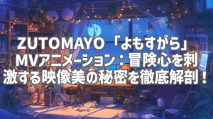 ZUTOMAYO「よもすがら」MVアニメーション：冒険心を刺激する映像美の秘密を徹底解剖！