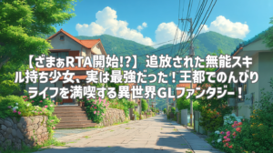 【ざまぁRTA開始!?】追放された無能スキル持ち少女、実は最強だった！王都でのんびりライフを満喫する異世界GLファンタジー！