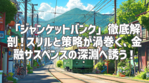 「ジャンケットバンク」徹底解剖！スリルと策略が渦巻く、金融サスペンスの深淵へ誘う！