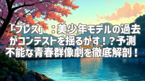 「ブレス」：美少年モデルの過去がコンテストを揺るがす！？予測不能な青春群像劇を徹底解剖！