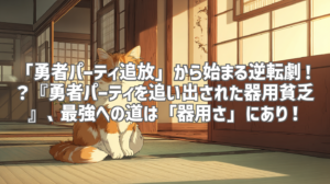 「勇者パーティ追放」から始まる逆転劇！？『勇者パーティを追い出された器用貧乏』、最強への道は「器用さ」にあり！