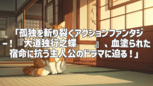 「孤独を斬り裂くアクションファンタジー！『大道独行之蝶龙变』、血塗られた宿命に抗う主人公のドラマに迫る！」