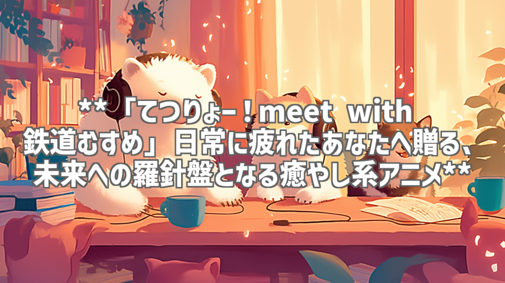 **「てつりょー！meet with 鉄道むすめ」日常に疲れたあなたへ贈る、未来への羅針盤となる癒やし系アニメ**