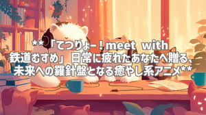 **「てつりょー！meet with 鉄道むすめ」日常に疲れたあなたへ贈る、未来への羅針盤となる癒やし系アニメ**