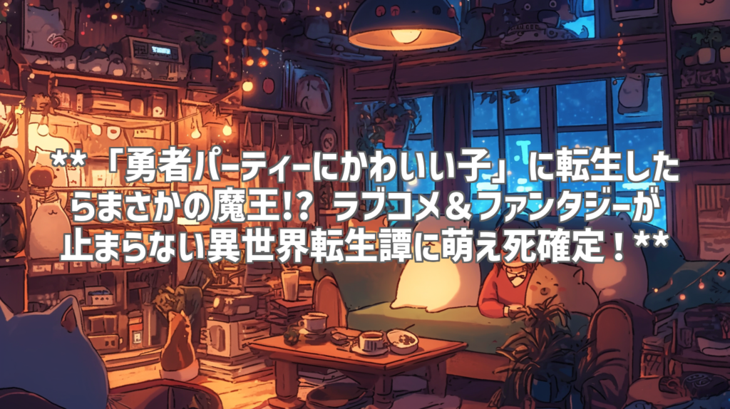 **「勇者パーティーにかわいい子」に転生したらまさかの魔王!? ラブコメ＆ファンタジーが止まらない異世界転生譚に萌え死確定！**