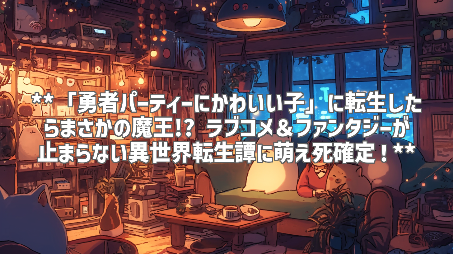 **「勇者パーティーにかわいい子」に転生したらまさかの魔王!? ラブコメ＆ファンタジーが止まらない異世界転生譚に萌え死確定！**