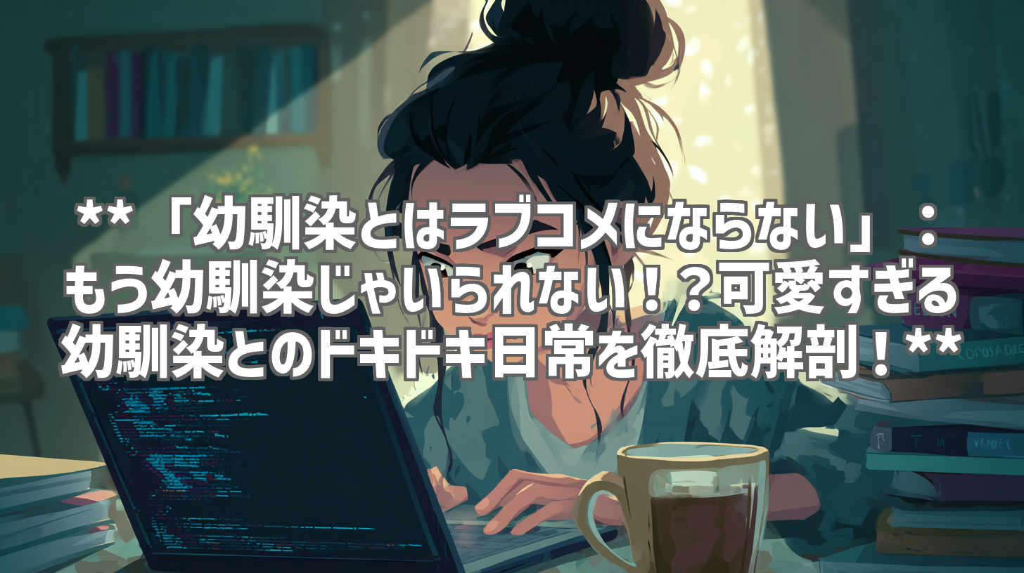 **「幼馴染とはラブコメにならない」：もう幼馴染じゃいられない！？可愛すぎる幼馴染とのドキドキ日常を徹底解剖！**