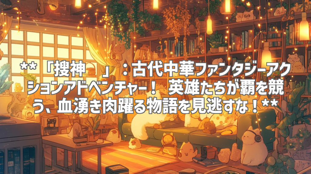 **「搜神记」：古代中華ファンタジーアクションアドベンチャー！ 英雄たちが覇を競う、血湧き肉躍る物語を見逃すな！**