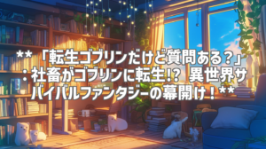**「転生ゴブリンだけど質問ある？」：社畜がゴブリンに転生!? 異世界サバイバルファンタジーの幕開け！**